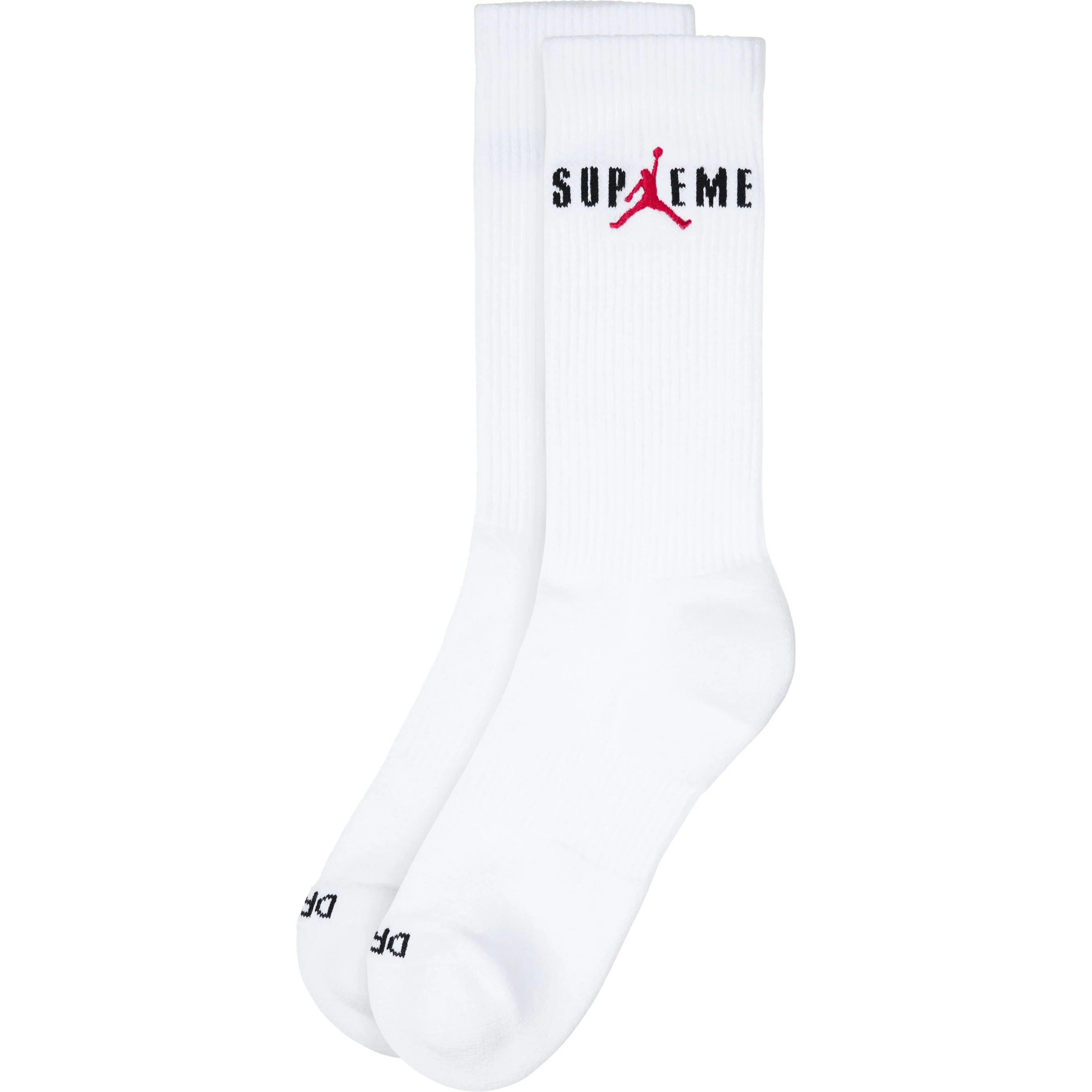 Supreme®/Jordan® Crew Socks (2 Pack) view 2